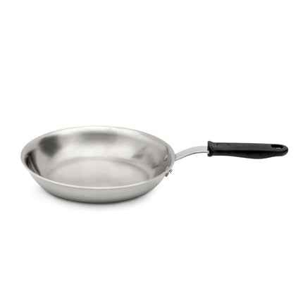 Chảo Rán Vollrath 692108 Tribute® 20.3 cm Thép Không Gỉ Tay Cầm Silicone Rỗng - Dùng Cho Bếp Từ