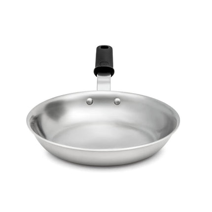 Chảo Rán Vollrath 692108 Tribute® 20.3 cm Thép Không Gỉ Tay Cầm Silicone Rỗng - Dùng Cho Bếp Từ