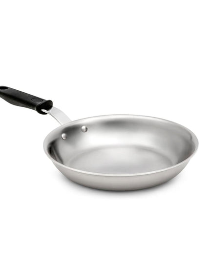 Chảo Rán Thép Không Gỉ Vollrath 692110 Tribute® 25.4 cm Tay Cầm Silicone Rỗng - Dùng Cho Bếp Từ