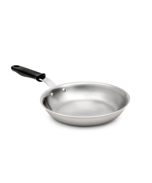 Chảo Rán Thép Không Gỉ Vollrath 692110 Tribute® 25.4 cm Tay Cầm Silicone Rỗng - Dùng Cho Bếp Từ