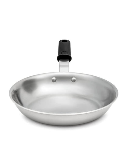 Chảo Rán Thép Không Gỉ Vollrath 692110 Tribute® 25.4 cm Tay Cầm Silicone Rỗng - Dùng Cho Bếp Từ