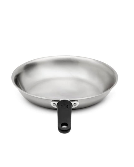 Chảo Chiên Thép Không Gỉ Vollrath 692112 Tribute® 30.5 cm Tay Cầm Silicone Rỗng - Dùng Cho Bếp Từ