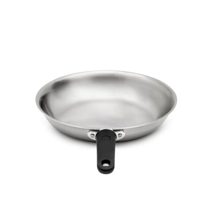 Chảo Rán Vollrath 692114 Tribute Thép Không Gỉ 35.6 cm Tay Cầm Silicone Cảm Ứng Từ