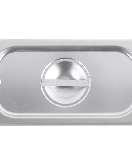 Vollrath 75230 Nắp Khay Hấp Kích Thước 1/3, Thép Không Gỉ