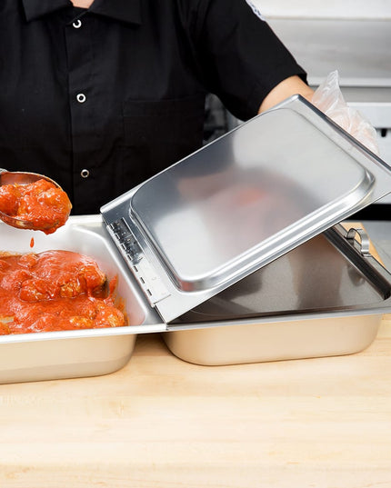 Vollrath 77430 Nắp Khay Hấp Full-Size Thép Không Gỉ