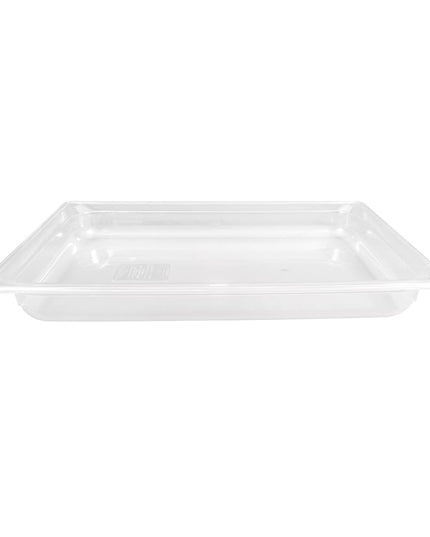 Khay Đựng Thực Phẩm Vollrath 8002410 Kích Thước Đầy Đủ Sâu 6.35 cm Chịu Nhiệt Thấp Nhựa Trong