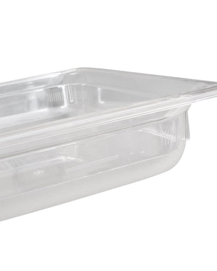 Khay Đựng Thực Phẩm Vollrath 8002410 Kích Thước Đầy Đủ Sâu 6.35 cm Chịu Nhiệt Thấp Nhựa Trong