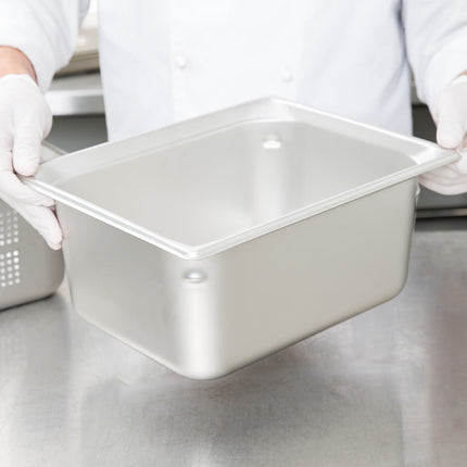 Khay Hấp Vollrath 90262 Super Pan 3 Nửa Kích Thước Thép Không Gỉ