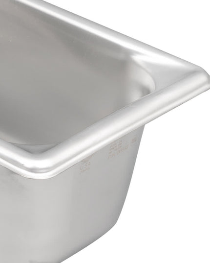 Khay Hấp Vollrath 90542 Super Pan 3 Nửa Kích Thước Dài Thép Không Gỉ