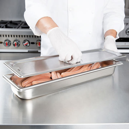 Vollrath 93500 Nắp Khay Hấp Dài Cỡ Nửa Thép Không Gỉ