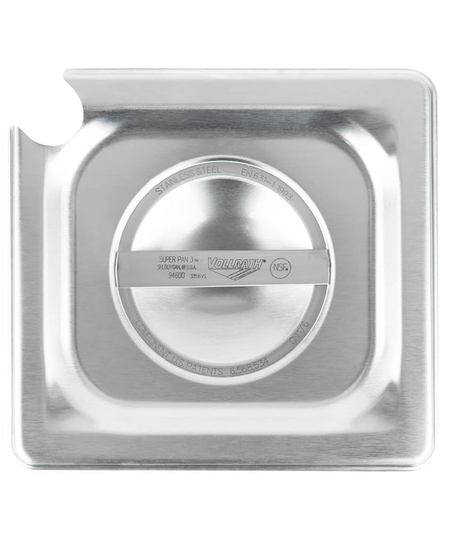 Nắp Khay Hấp Có Lỗ Inox Cỡ 1/6 Vollrath 94600