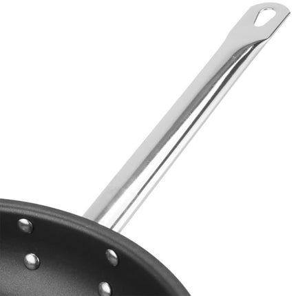 Chảo Rán Thép Chống Dính Vollrath N3412 Centurion® 31.8 cm Tay Kim Loại Rỗng - Dùng Cho Bếp Từ