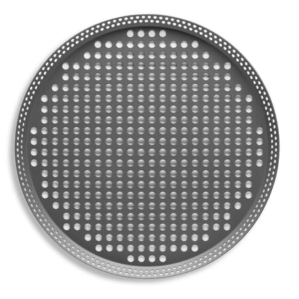 Khay Pizza Tròn Đục Lỗ Vollrath PC10FPHC 25.4 cm Nhôm