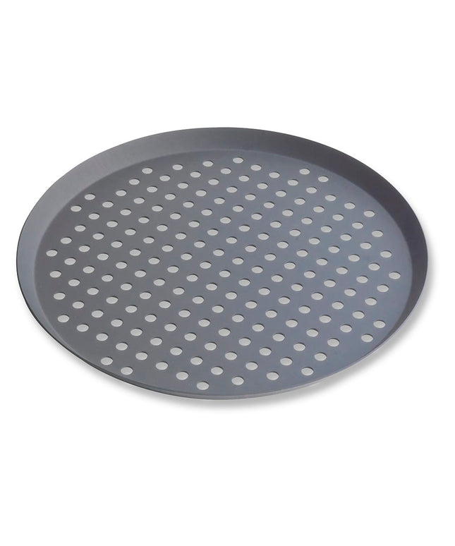Khay Pizza Tròn Đục Lỗ Vollrath PC13PHC 33 cm Nhôm