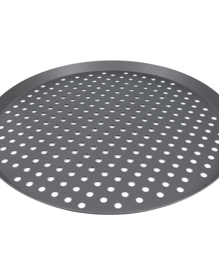 Khay Pizza Vollrath PC16PHC 40.6 cm Tròn Đục Lỗ Nhôm