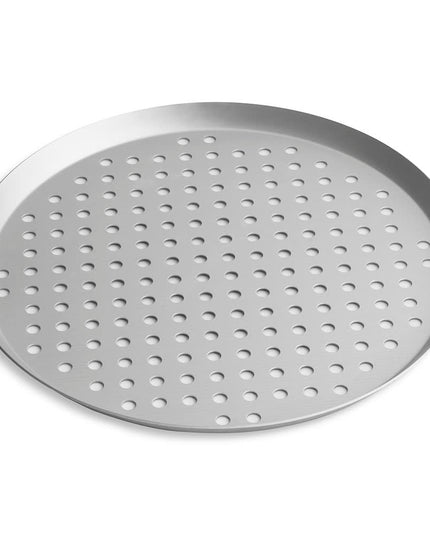 Khay Pizza Tròn Đục Lỗ Vollrath PC18PCC 45.7 cm Nhôm