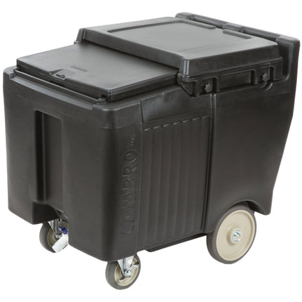 Thùng đá di động Cambro ICS125LB110 SlidingLid đen - Sức chứa 57 kg
