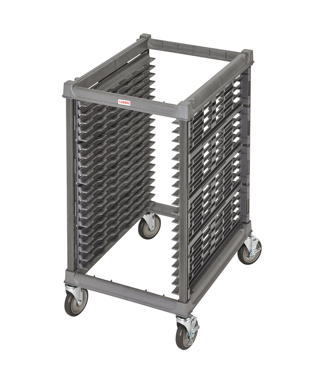 Kệ đựng khay nướng Cambro UPR1826H20 Camshelving Ultimate 20 khay cỡ nửa, tải đầu, bánh xe kim loại - Chưa lắp ráp