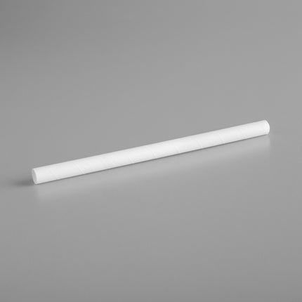Ống hút EcoChoice 21,6 cm cỡ khổng lồ trắng không bọc lẻ giấy - Thùng 1.500 cái