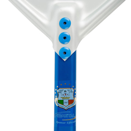 Xẻng pizza nhôm anod vuông đục lỗ GI Metal Azzurra 33 cm cán 150 cm A-32RF