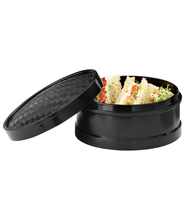 Bộ xửng hấp GET Enterprises STM-60-BK 15 x 7,6 cm màu đen - Thùng 24 bộ