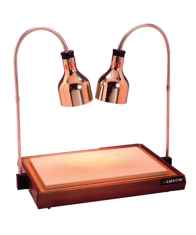 Quầy pha lóc thịt hai bóng đèn giữ ấm Cres Cor CSH-122-10PB 83 x 59 cm