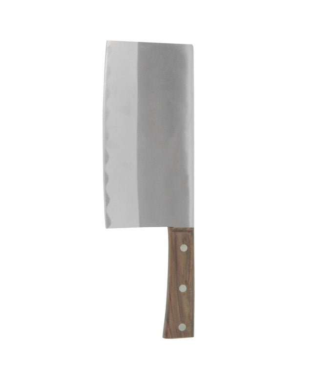 Dao chặt kiểu Á Thunder Group thép không gỉ cán gỗ tán đinh 18 cm