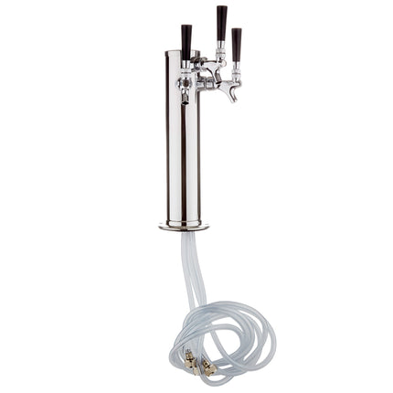 Tháp rót bia 3 vòi Avantco 178TOWERTRP - Cột 3 inch