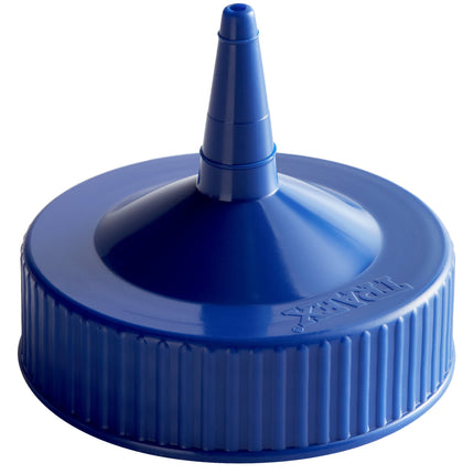 Nắp bình bóp Vollrath Traex® màu xanh dương đầu đơn miệng rộng - 4913-44