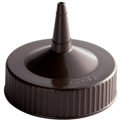 Nắp bình bóp Vollrath Traex® màu nâu đầu đơn miệng rộng - 4913-01
