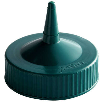 Nắp bình bóp Vollrath Traex® màu xanh lá đầu đơn miệng rộng - 4913-191