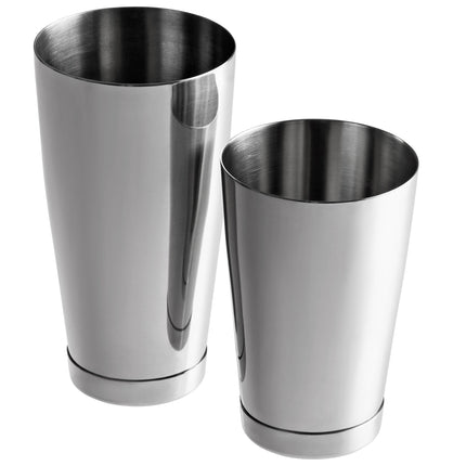 Bộ bình lắc Boston 2 mảnh thép không gỉ dày Barfly® M37082 The Double 828 ml & 532 ml