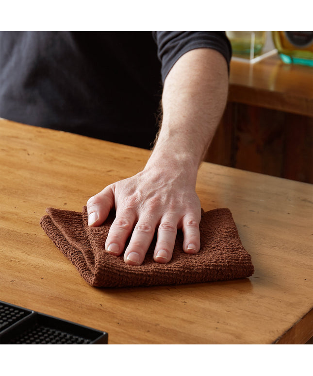 Khăn bar cotton màu nâu Choice 680 g 48,3 x 40,6 cm - Gói 12 cái