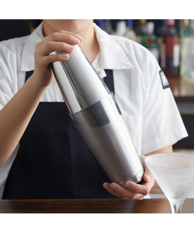 Bộ bình lắc Boston 2 mảnh thép không gỉ dày Barfly® M37082 The Double 828 ml & 532 ml