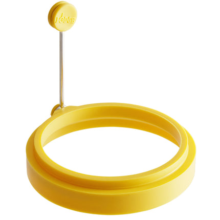 Khuôn tráng trứng silicone chống dính Lodge ASER 10 cm vàng kèm tay cầm cách nhiệt