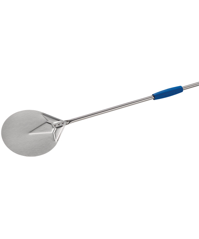 Xẻng lật pizza tròn inox GI Metal Azzurra 23 cm tay cầm 119 cm I-23/120
