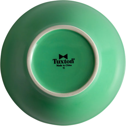 Tô sứ menudo / salad màu ngò Tuxton BTB-2508 25 oz (739 ml) - Thùng 12 cái