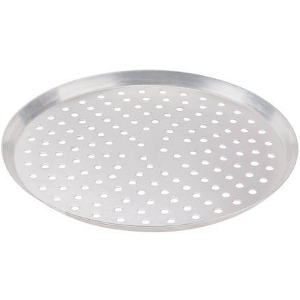 Khay nướng pizza nhôm loại dày đục lỗ dạng cắt American Metalcraft CAR10P 25 cm