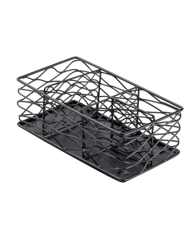 Khay đựng cà phê Birdnest American Metalcraft BNCB84 đen 21,6 x 11,1 cm