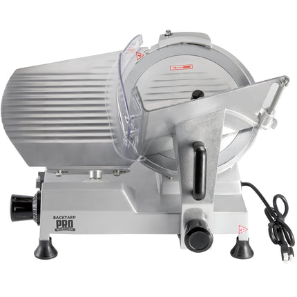 Máy thái thịt nạp trọng lực thủ công Backyard Pro SL112E 30 cm - 120V
