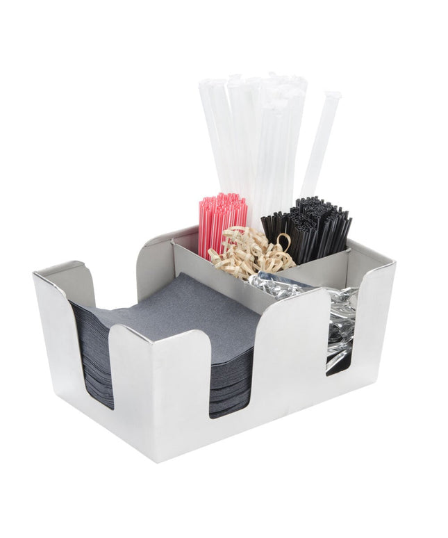 Khay đựng dụng cụ bar/cà phê inox American Metalcraft BARS7 bề mặt satin