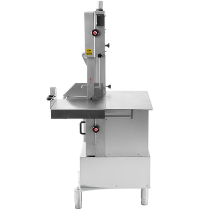 Máy cưa thịt băng đứng đặt sàn thép không gỉ Avantco EMBS94SS lưỡi 239 cm - 3 HP, 220/240V, 3 pha