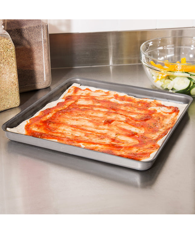 Khay nướng pizza vuông nhôm phủ cứng American Metalcraft HCSQ1620 40,6 x 40,6 cm