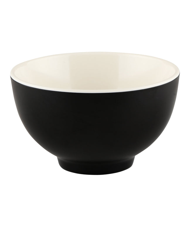 Tô melamine hai tông đen / cát Elite Global Solutions JW452T Karma 12 oz (355 ml) - Thùng 6 cái