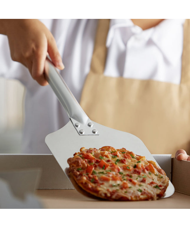 Xẻng xúc pizza nhôm Winco 17 x 23 cm cán 28 cm