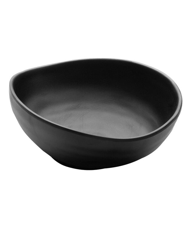 Tô oval melamine đen Elite Global Solutions Zen JW1409 1,2 lít - Thùng 6 cái