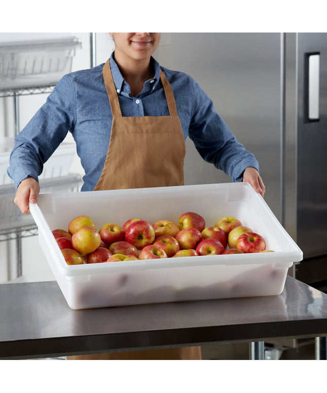 Hộp đựng thực phẩm nhựa polyethylene Choice 66 x 46 x 15 cm màu trắng