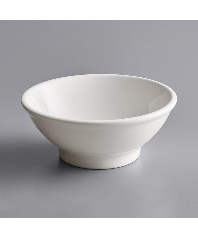 Tô sứ Tuxton BWB-2508 trắng 739 ml đựng menudo / salad - Thùng 12 cái