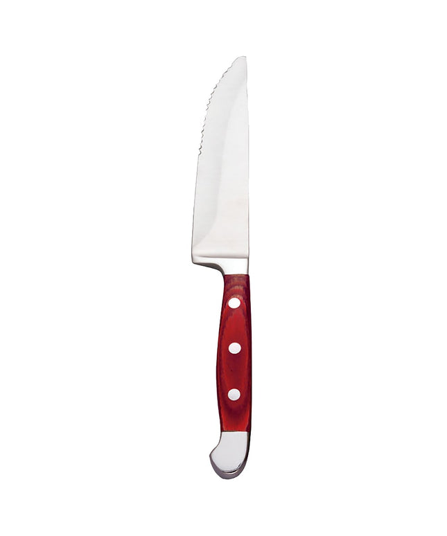 Dao Steak Jumbo Libbey 200 1522 23.8cm Cán Gỗ Pakkawood Tây Ban Nha