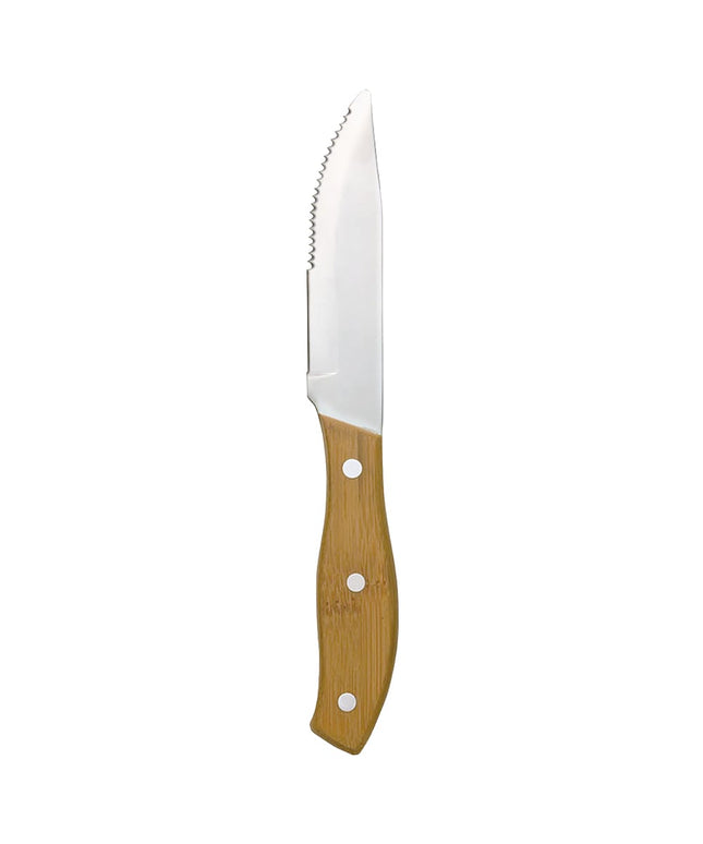 Dao Bít Tết Libbey 200 1582 23.5 cm Tay Cầm Tre